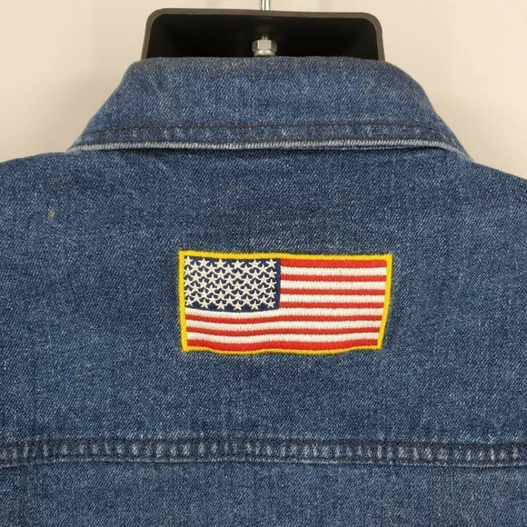 Danbury Mint The Personalized Men’s U.S. Army Denim Jacket "Long" Size XL‎ - Picture 6 of 12